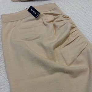 Express Women's Tan Pencil Skirt